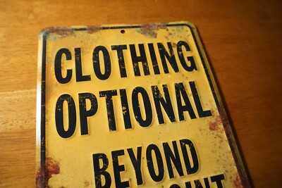 Gay Tucson News|Clothing Optional Sign Reddington Pass 